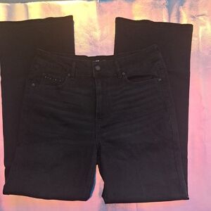 Oat New York Women's Black Straight Leg Jeans